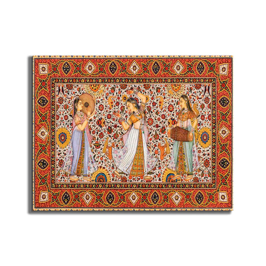 ウォールアート-ラージャスターン-キャンバスプリント-クラシックアートワーク