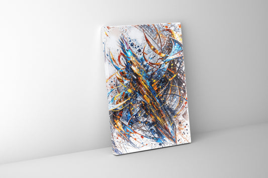 ウォールアート - 抽象画2 - キャンバスプリント - アートワーク