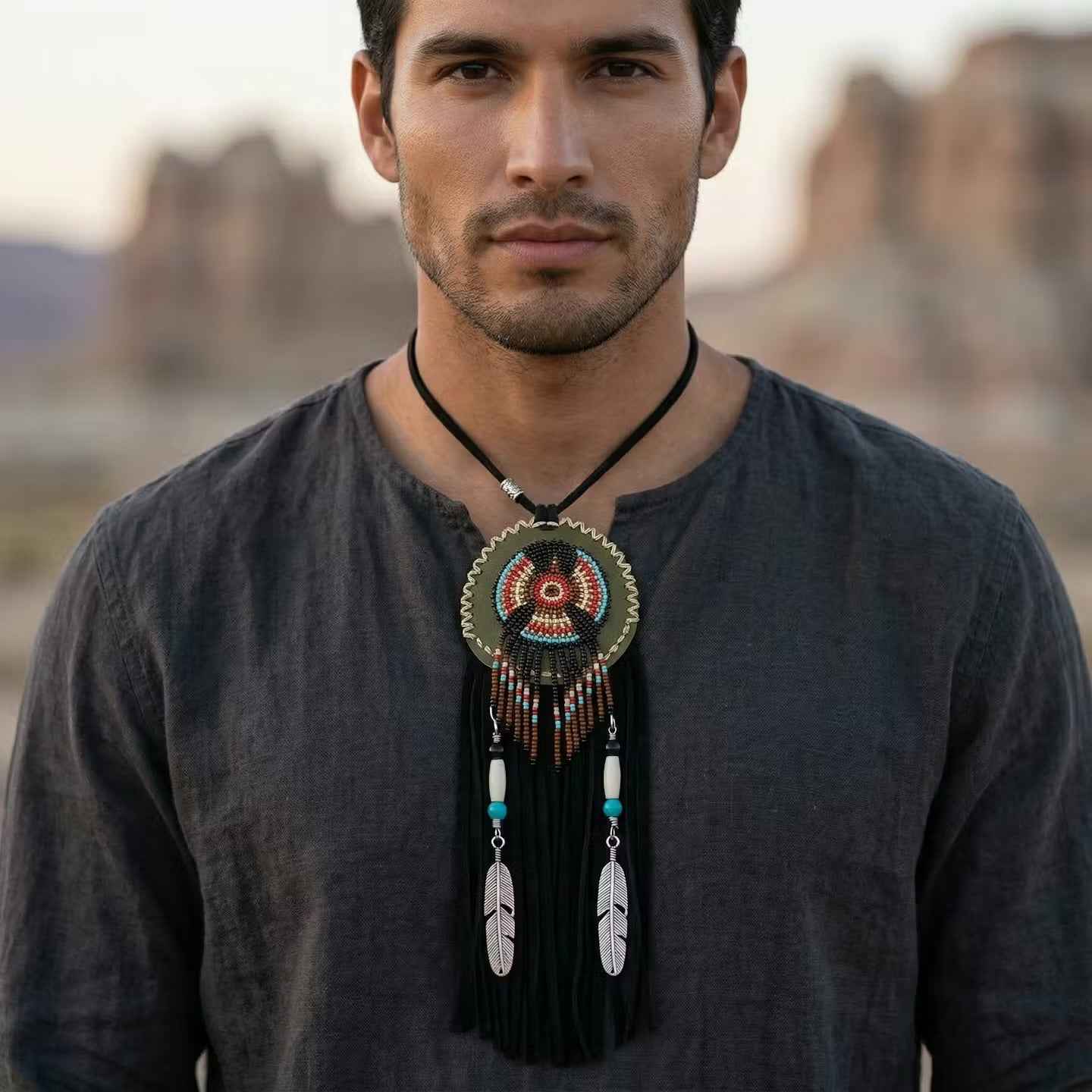 Regalia Medallion Black