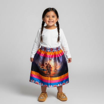 OLDTRIBES™ infants Spirit Ground Ribbon Skirt