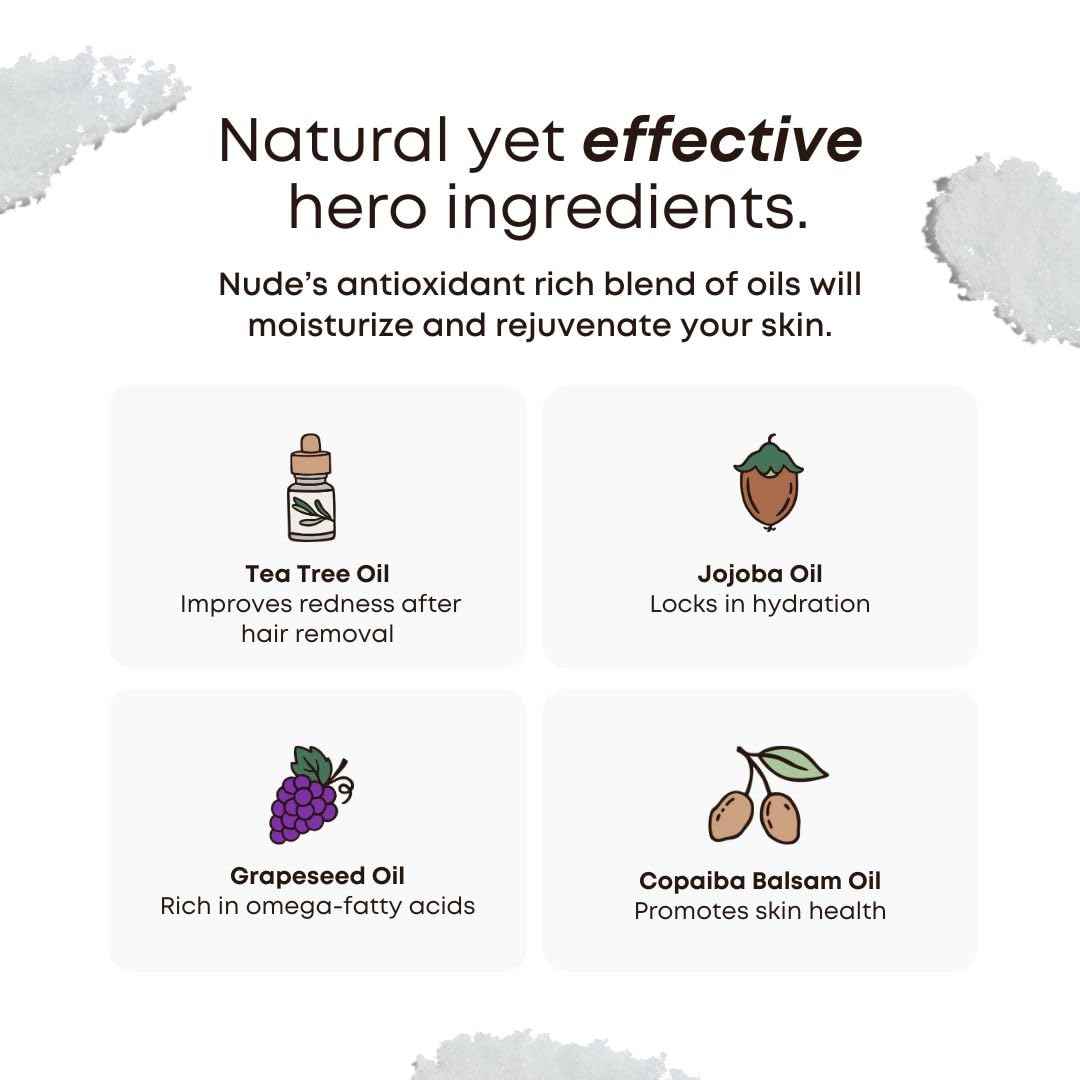 Bushbalm Ingrown Hair Exfoliating Scrub - Reduces Appearance of Ingrown Hairs and Razor Bumps, Soothes Skin and Post-Shave Redness - Nude, 236 ml 🍁 All In One Marketplace Canada