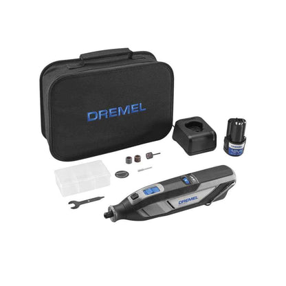 Dremel 8240-5 12V Cordless Rotary Tool Kit with Variable Speed and Comfort Grip - Includes 2AH Battery Pack, Charger, 5 Accessories, Wrench, and Tool Fabric Carry Bag 🍁 All In One Marketplace Canada