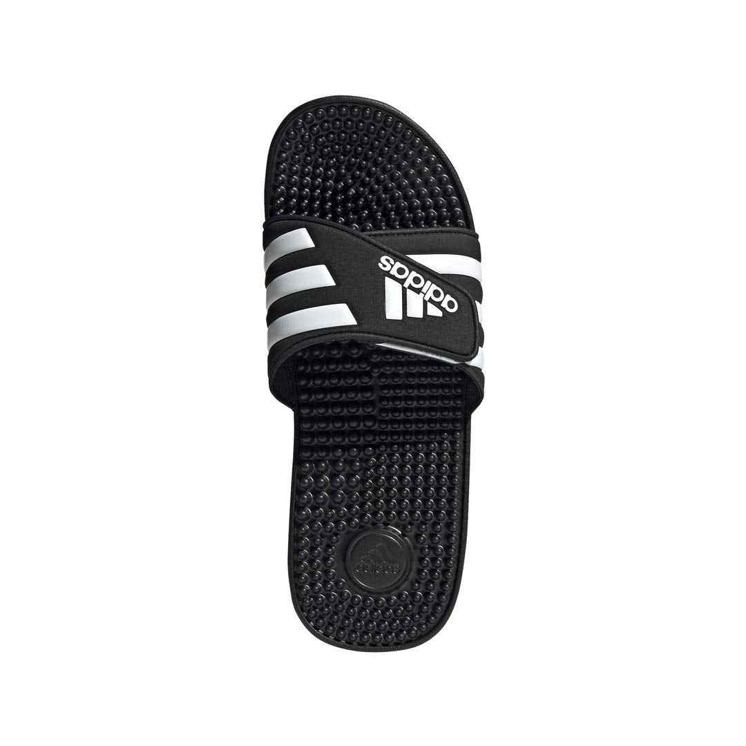adidas Unisex-Adult Adissage, Core Black/White/Core Black, 11 🍁 All In One Marketplace Canada