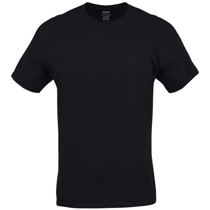 GILDAN Men's Crew T-Shirts, Multipack, Style G1100, Black (6-Pack), Medium 🍁 All In One Marketplace Canada