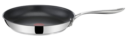 Jamie Oliver by Tefal Nonstick Coated Stainless Steel Pan 11-Inch, Induction Compatible, Oven Safe up to 500°F, Chef's Stainless Steel Skillet, Non Stick Frying Pans, Silver 🍁 All In One Marketplace Canada