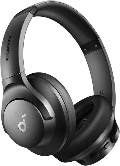 soundcore by Anker Q20i Hybrid Active Noise Cancelling Headphones, Wireless Over-Ear Bluetooth, 40H Long ANC Playtime, Hi-Res Audio, Big Bass, Customize via an App, Transparency Mode, Ideal for Travel 🍁 All In One Marketplace Canada