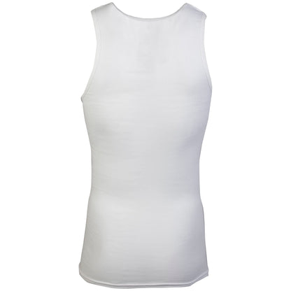 Gildan Men's A-Shirt Tanks, Multipack, Style G1104, White, Large 🍁 All In One Marketplace Canada