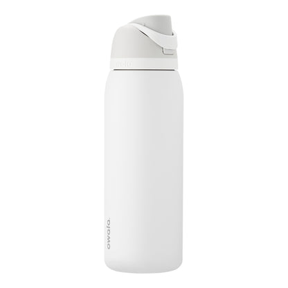 Owala FreeSip Insulated Stainless Steel Water Bottle with Straw for Sports and Travel, BPA-Free, 40-oz, Shy Marshmallow 🍁 All In One Marketplace Canada