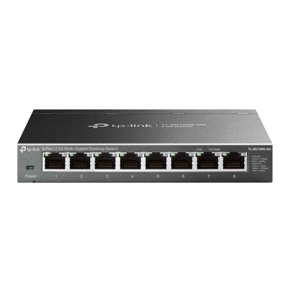 TP-Link TL-SG108S-M2 | 8-Port 2.5G Multi-Gigabit Unmanaged Network Switch, Ethernet Splitter | 2.5G Bandwidth | Plug & Play | Desktop/Wall-Mount | Fanless Metal Design | Limited Lifetime Protection 🍁 All In One Marketplace Canada