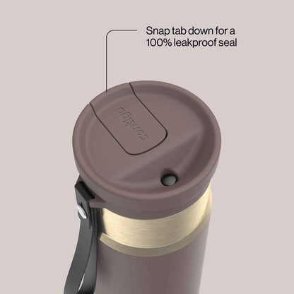 Contigo SnapSeal 24 oz Water Bottle w/Carry Strap & Reusable Straw | Vacuum-Insulated Stainless Steel for Hot & Cold Drinks | Spill-Proof Lid | BPA & Lead-Free | Dishwasher Safe 🍁 All In One Marketplace Canada