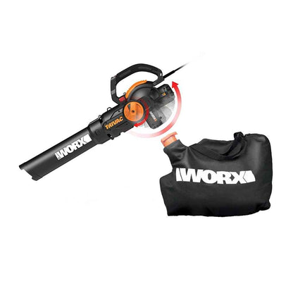 WORX 12 Amp Trivac 3-in-1 Electric Leaf Blower/Mulcher/Yard Vacuum - WG512 🍁 All In One Marketplace Canada