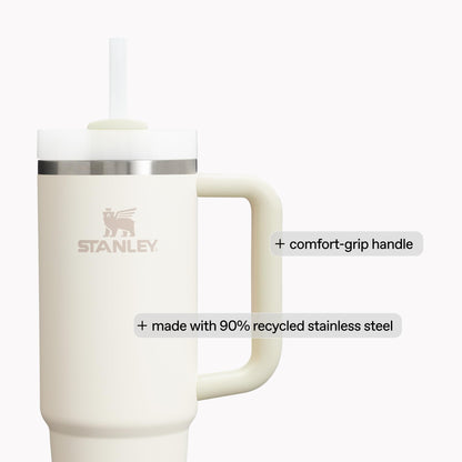 STANLEY Quencher H2.0 Tumbler with Handle and Straw 14 oz | Flowstate 3-Position Lid | Cup Holder Compatible for Travel | Insulated Stainless Steel Cup | BPA-Free | Soft Orchid 🍁 All In One Marketplace Canada