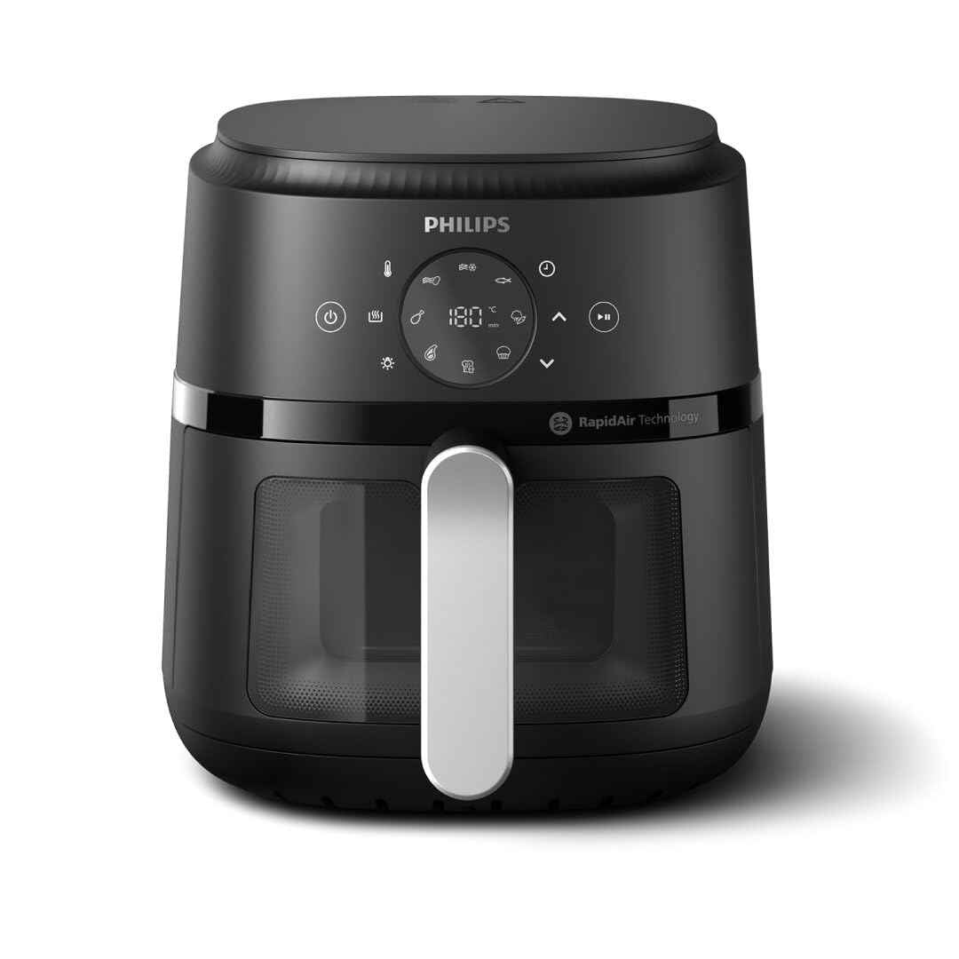 Philips Air Fryer 2000 Series - 13-in-1 functions, 6.2L, Compact Design with Cooking Window, Black, (NA231/00) 🍁 All In One Marketplace Canada