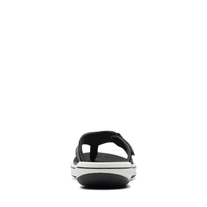 Clarks womens BREEZE SEA Flip Flops, Black, 8 US 🍁 All In One Marketplace Canada