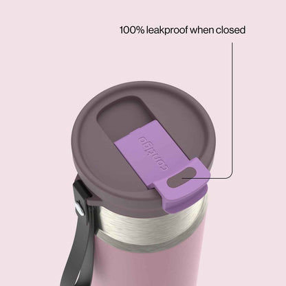 Contigo DualSip 16 oz Compact Water Bottle w/ 2-Way Lid (Drink from Straw or Spout) | Vacuum-Insulated Stainless Steel for Cold Drinks | 100% Leakproof | BPA & Lead-Free | Dishwasher Safe 🍁 All In One Marketplace Canada