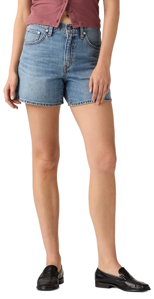 Levi's Womens Cinch Mid-Thigh Short, (New) Lift Up (Lightweight) (Non-Stretch), 30 🍁 All In One Marketplace Canada