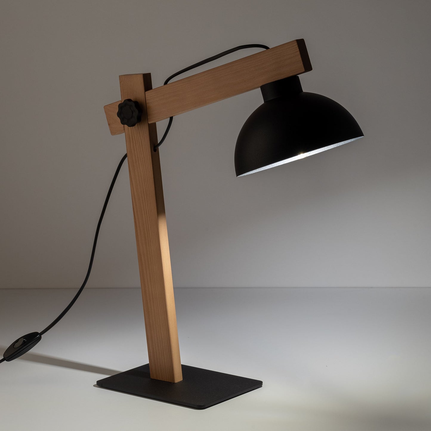 OSLO Black Scandinavian Night Lamp - AURABAGS SHOP