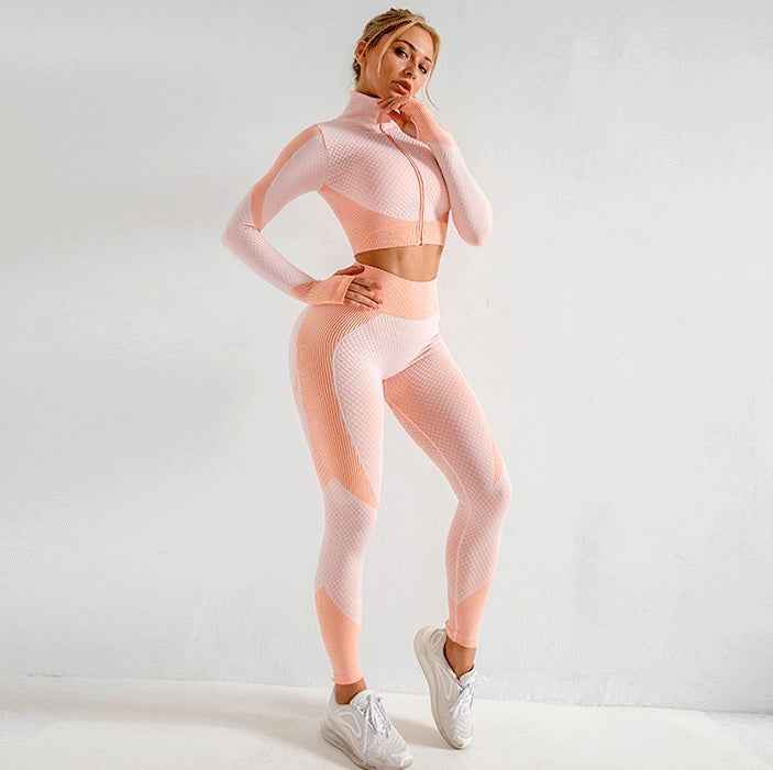 Women’s Yoga Set – Stylish Workout & Fitness Activewear Outfit