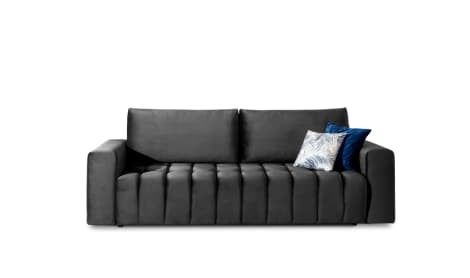 Lazaro Condo Style 3 Seater Storage Sleeper Sofa - Multiple Colors Available
