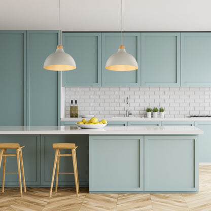 CAP Scandinavian Pendant Light for Kitchen, Hallway & Dining Room