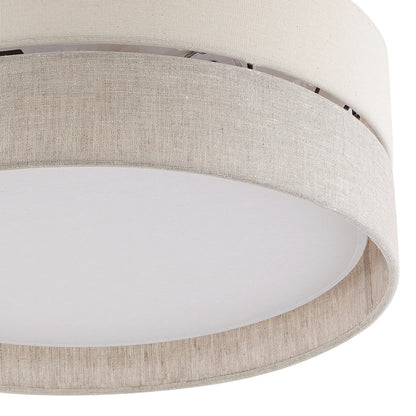 ECO Scandinavian Flush Mount Ceiling Light for Hallway, Kitchen & Bedroom