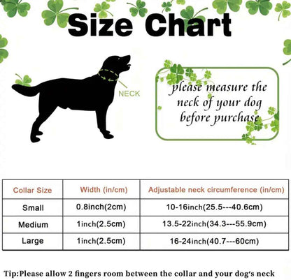 Saint Patrick’s Day Collar – Festive Luxury Dog Collar