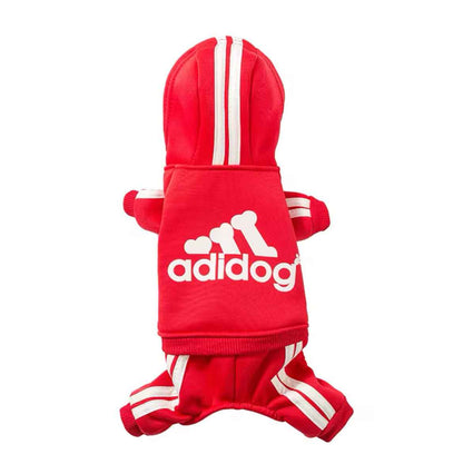 Adidog Dog Hoodie Onesie | Full Body Dog Hoodie