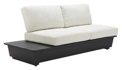 Arbor 2 Seater Modern Outdoor Sofa - Black