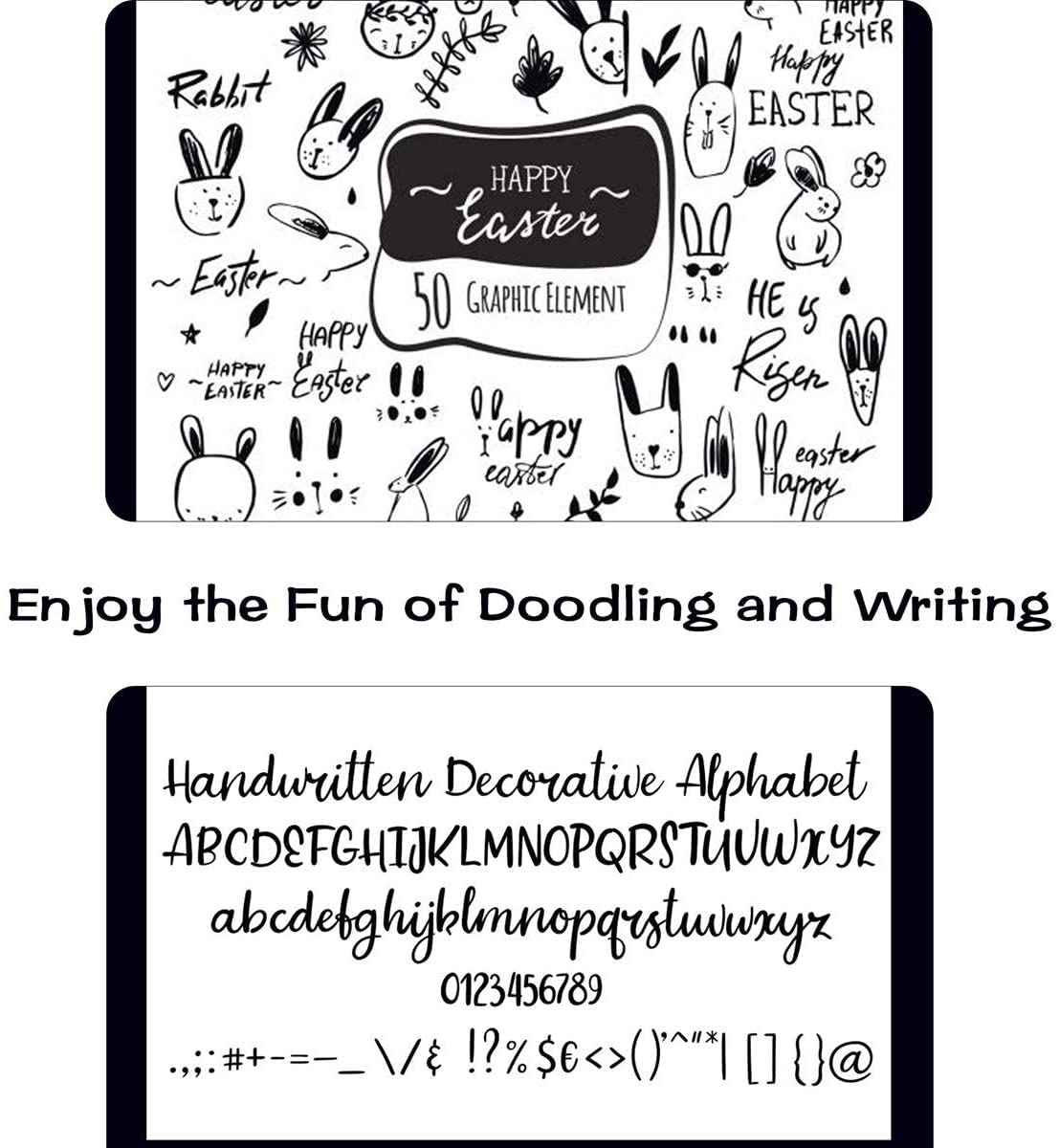 Shuttle Art Permanent Markers, 30 Pack Black Permanent Marker set,Fine Point, Works on Plastic,Wood,Stone,Metal and Glass for Doodling, Marking… 🍁 All In One Marketplace Canada