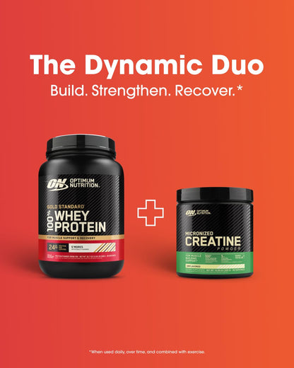 Optimum Nutrition 100% Pure Creatine Monohydrate Micronized Powder, Unflavored, 600g - 120servings (packaging may vary) 🍁 All In One Marketplace Canada