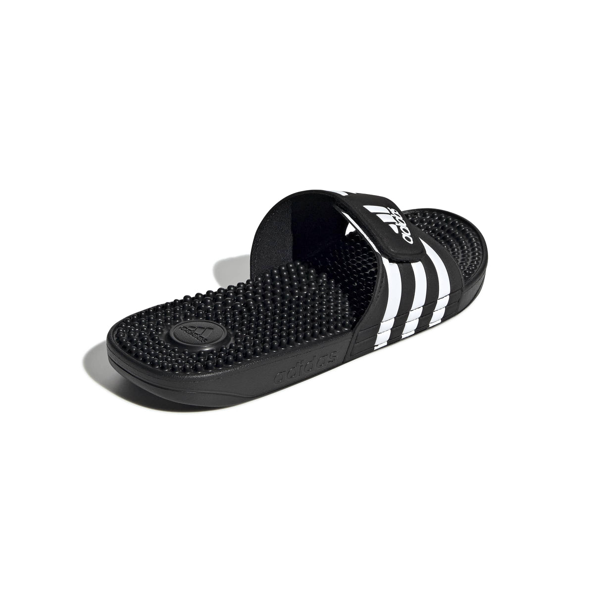 adidas Unisex-Adult Adissage, Core Black/White/Core Black, 12 🍁 All In One Marketplace Canada