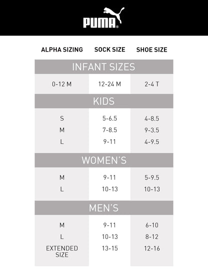 PUMA Men's 8 Pack Low Cut Socks, White/Black, 10-13 🍁 All In One Marketplace Canada