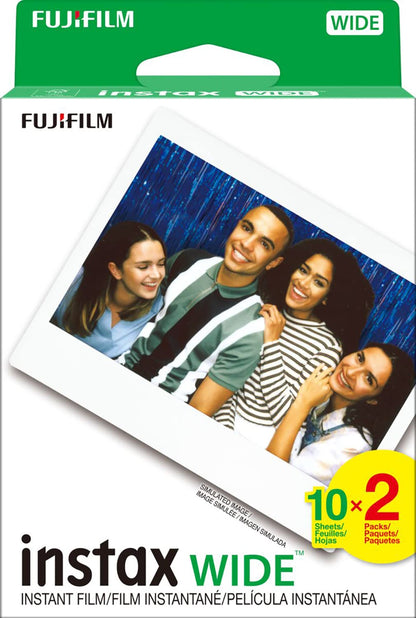 Fujifilm Instax Wide Film, White Twin Pack (20 Exposures 🍁 All In One Marketplace Canada