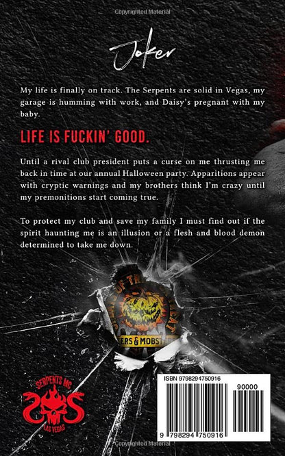 Joker's Ghost/ Serpents MC Las Vegas: Dark MC Halloween Romance, Time Travel