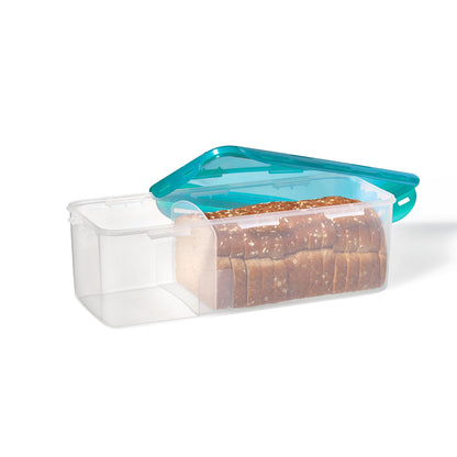 Starfrit LocknLock Plastic Bread Container - Removable Divider - 169oz/5L - Airtight - 4-Sided Locking Lid 🍁 All In One Marketplace Canada