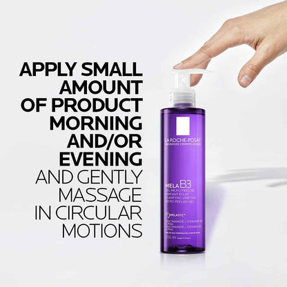 La Roche-Posay Purifying Face Wash, Mela B3 Anti-Aging Micro-Peeling Facial Cleanser with Melasyl & Niacinamide, Purifies & Cleanses Skin without Drying. Dermatologist Recommended, 200mL 🍁 All In One Marketplace Canada