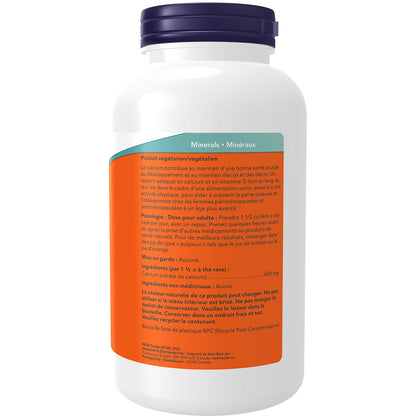 NOW Supplements, Calcium Citrate Powder, Highly Bioavailable Calcium, Supports Bone Health, 227g 🍁 All In One Marketplace Canada