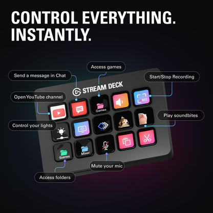 Elgato Stream Deck MK.2 Studio Controller, 15 Macro Keys 🍁 All In One Marketplace Canada