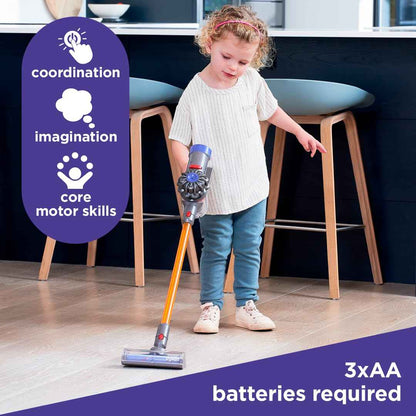 Casdon Dyson Cordless Vacuum Interactive & Officially Licensed Toy Dyson Vacuum for Children Aged 3+ Realistic Role-Play Fun, Purple 🍁 All In One Marketplace Canada