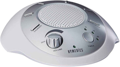 Homedics White Noise Sound Machine, Ambient Sleep Aid, Travel Friendly, 6 Relaxing Nature Sounds, Portable Soothing Relaxation Device for Home, Office, Nursery, Baby, Adults, with Timer 🍁 All In One Marketplace Canada