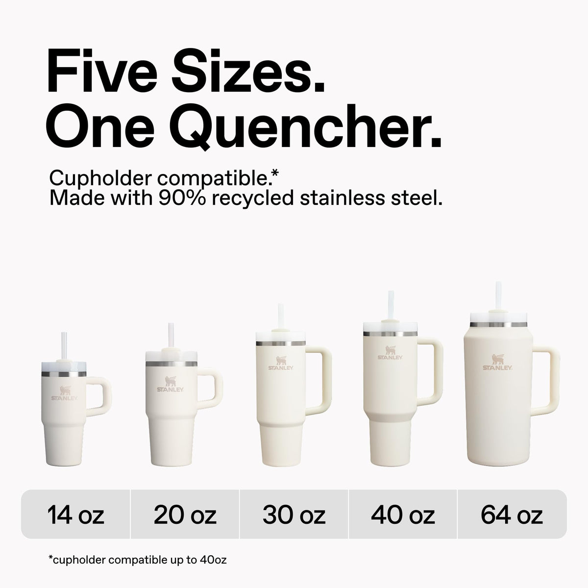 STANLEY Quencher H2.0 Tumbler with Handle and Straw 30 oz | Flowstate 3-Position Lid | Cup Holder Compatible for Travel | Insulated Stainless Steel Cup | BPA-Free | Pistachio 🍁 All In One Marketplace Canada