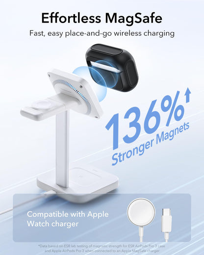 ESR for AirPods Pro 3 Case, Compatible with AirPods Pro Case 3rd Generation (2025), Compatible with MagSafe, Full Drop Protection Cover with Lanyard, Black 🍁 All In One Marketplace Canada