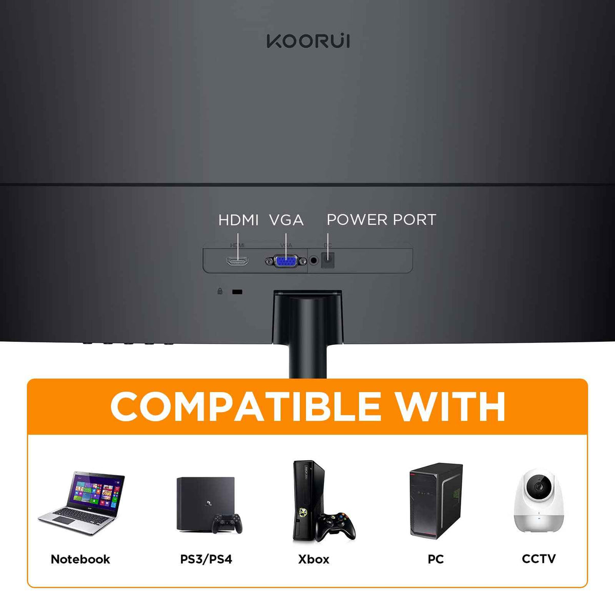 KOORUI 24 Inch FHD 1500R Curved Computer Monitor 🍁 All In One Marketplace Canada