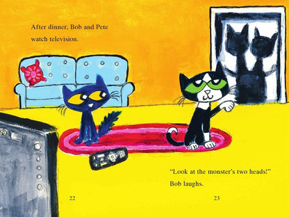 Pete the Cat: Scaredy Cat!: A Halloween Book for Kids
