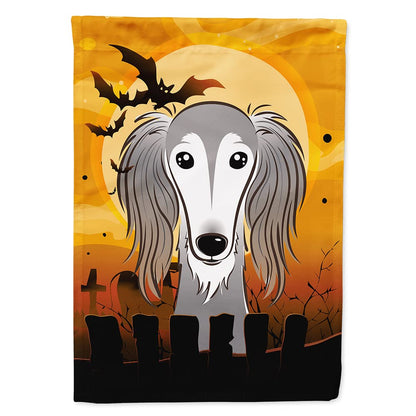 Caroline's Treasures BB1787CHF Halloween Saluki Canvas House Size Flag, Multicolor, Large