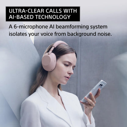 Sony WH-1000XM6 The Best Wireless Noise Canceling Headphones, HD NC Processor QN3, 12 Microphones, Adaptive NC Optimizer, Mastered by Engineers, Studio-Quality, 30-Hour Battery, Platinum Silver 🍁 All In One Marketplace Canada