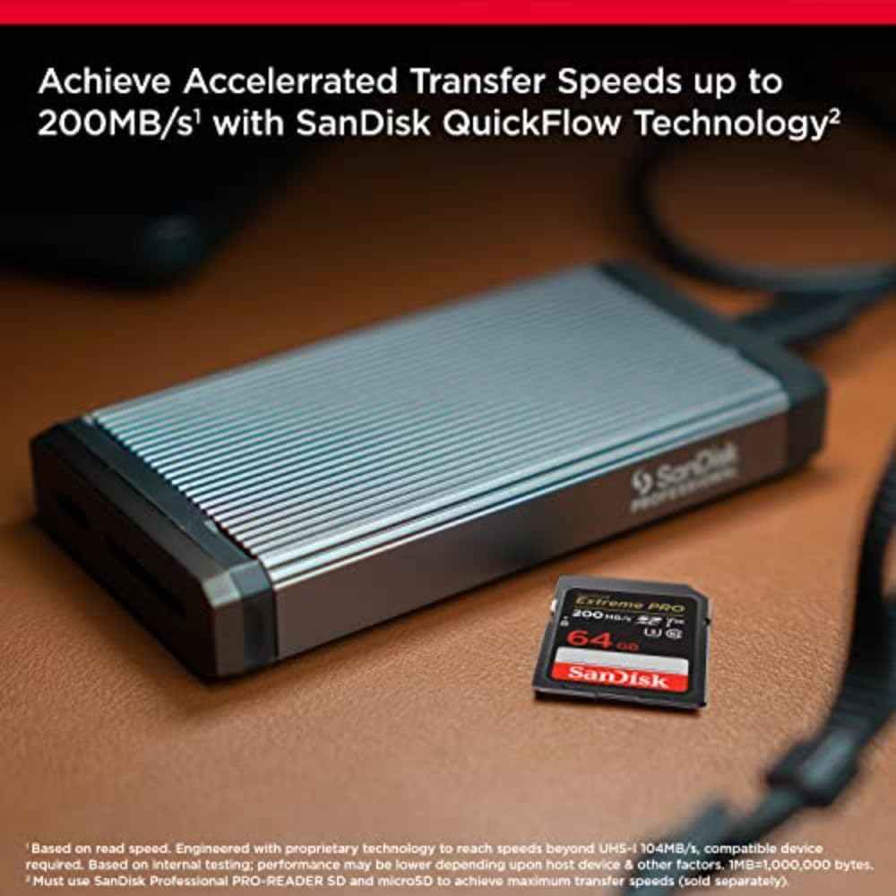 SanDisk 64GB Extreme PRO SDXC UHS-I Memory Card - C10, U3, V30, 4K UHD, SD Card - SDSDXXU-064G-GN4IN 🍁 All In One Marketplace Canada
