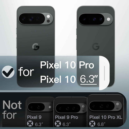 JETech Magnetic Case for Google Pixel 10/10 Pro 2025, Compatible with MagSafe and Pixelsnap Charger, Translucent Matte Back Shockproof Phone Cover (Obsidian) 🍁 All In One Marketplace Canada