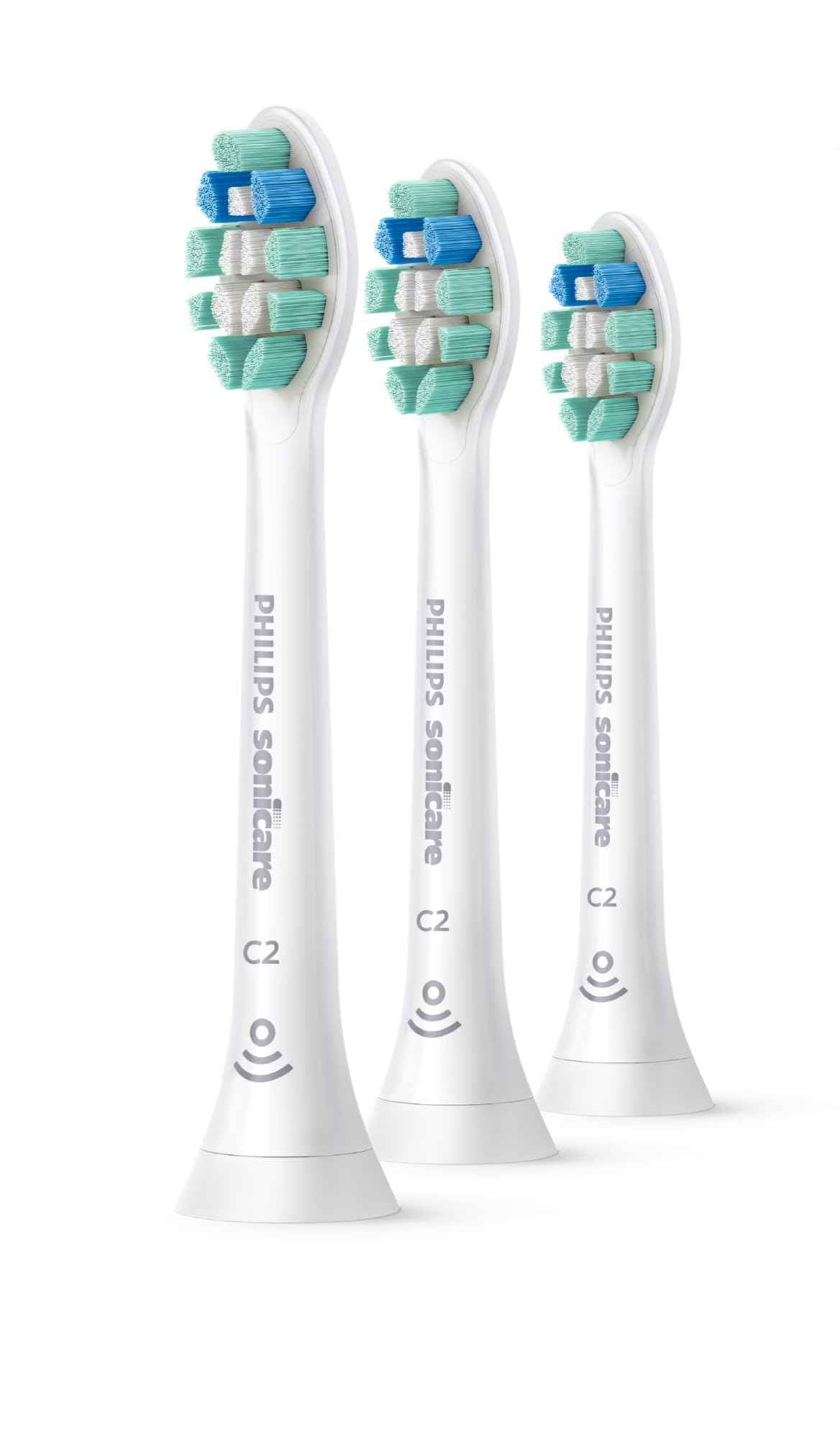 Philips Sonicare Optimal Plaque Control Electric Toothbrush Heads, Motorized Sonicare Toothbrush Heads, BrushSync Technology, Brush Head Pack (3 Heads), White, HX9023/65 🍁 All In One Marketplace Canada