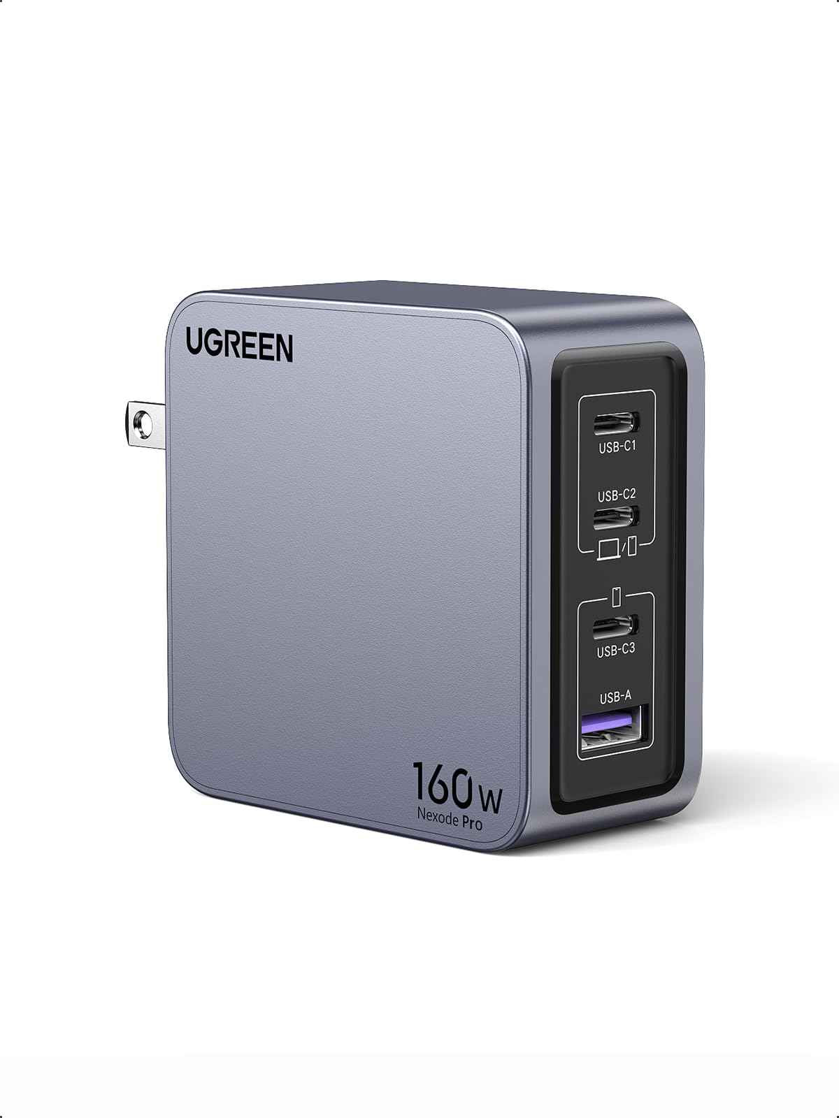 UGREEN Nexode Pro 160W USB C Charger, 4-Port PD3.1 140W GaN Charger Block Compact PPS Fast Charger for MacBook Pro M4, Pixelbook, XPS, iPad, iPhone 17 Pro Max, Galaxy S26 S25, Pixel 10, Steam Deck 🍁 All In One Marketplace Canada